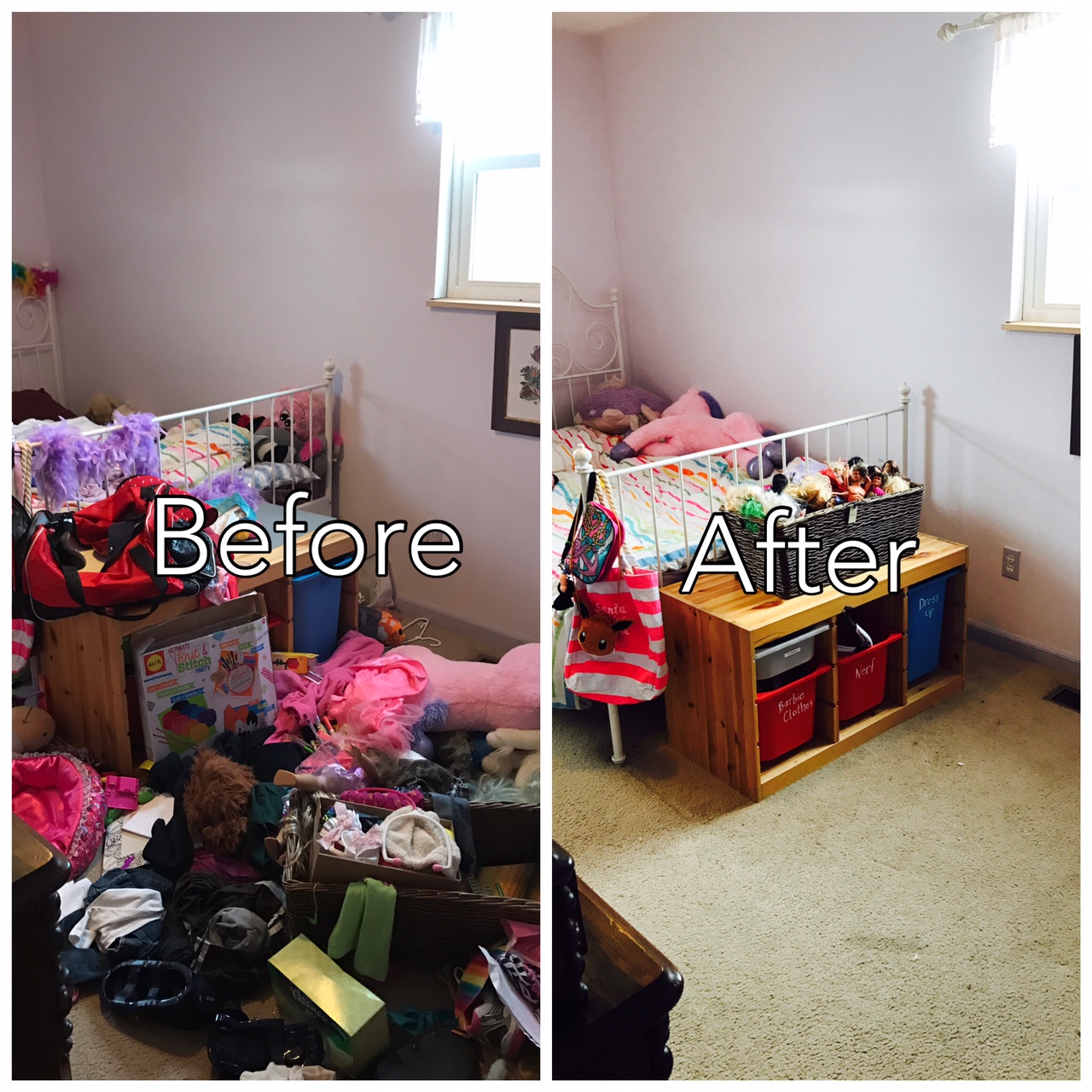 Rose Lounsbury | girl-kids-room-before-after