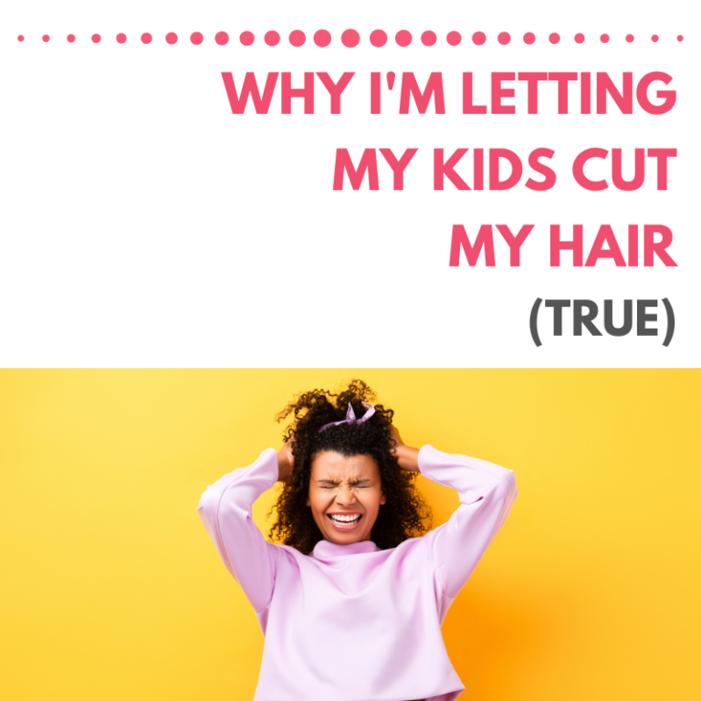 Why I’m letting my kids cut my hair (true) Rose Lounsbury