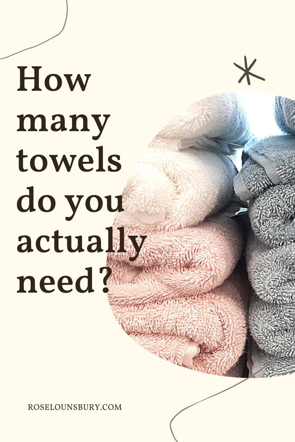 How Many Towels Do You Need