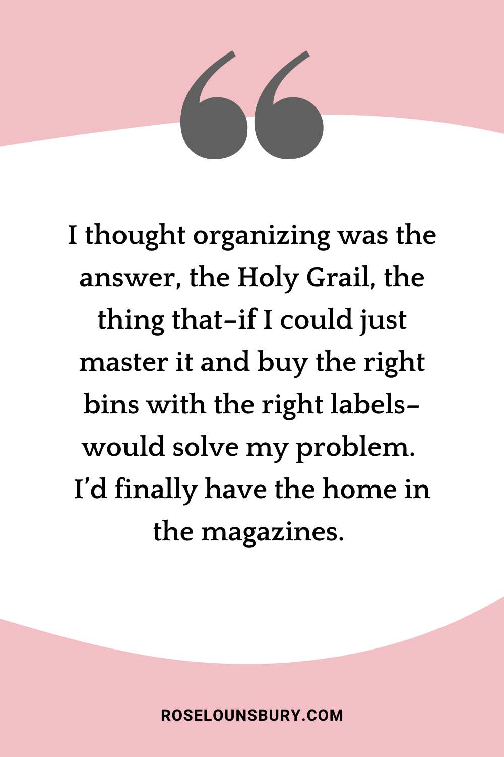 How many towels do you need? Rose Lounsbury