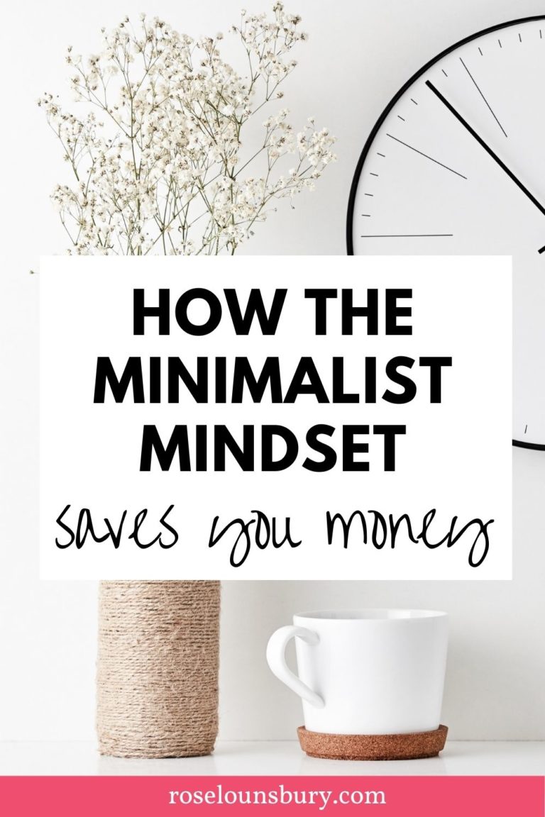 how the minimalist mindset saves you money Less Minimalism 